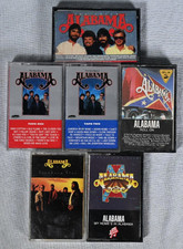 Set of 6 Alabama Cassette Tapes