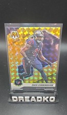 2021 Panini Mosaic - Zach Cunningham #87 Reactive Yellow Mosaic Prizm