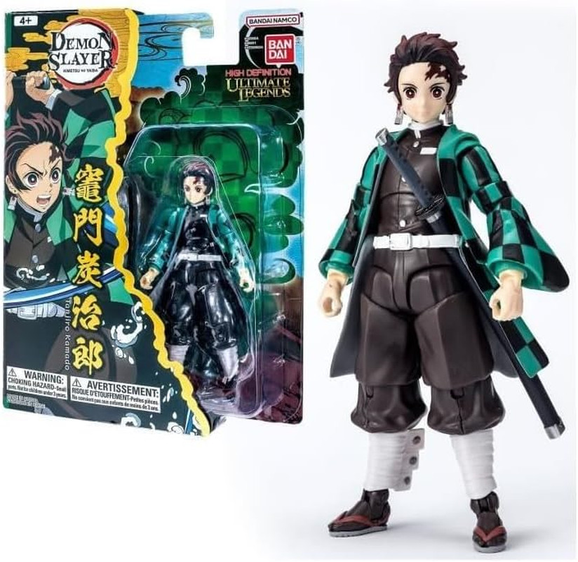 Figurine Tanjiro Kamado Demon Slayer Ultimate Legends HD 12 cm de Bandai