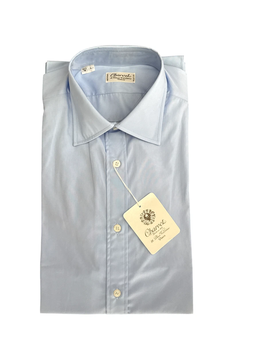 Charvet French Cuff Spread Collar Dress Shirts for Men for sale | eBay