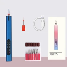 Electric Nail Grinding Machine Portable Rechargeable Nail Polishing Machine HPT