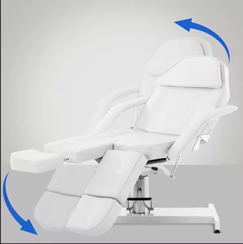 Fußpflegeliege Fußpflegestuhl Kosmetikliege Kosmetikstuhl Praxisstuhl Elektrisch - Bild 4 von 4