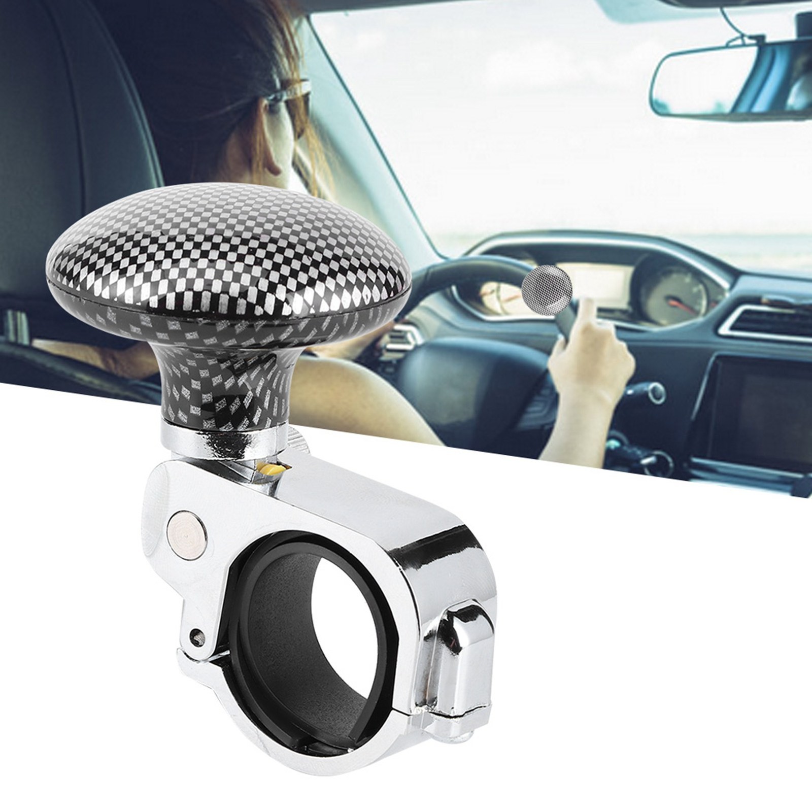 Hot Steering Wheel Spinner Knob Power Ball Auxiliary Booster Handle Control