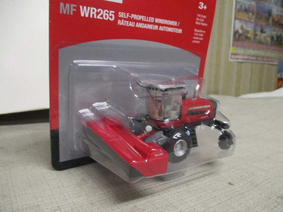 2024 Ertl Massey Ferguson Model WR265 Toy Windrower Toy, 1/64 Scale, NIP - Image 2 of 4