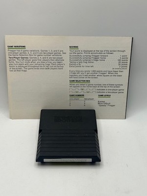 Frogger (Atari 2600, 1982) Authentic Cartridge w/ manual | eBay