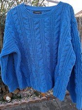 Ladies Blue Jumper Size Xl