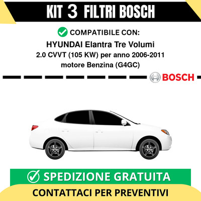 Kit Tagliando 3 Filtri per AUDI TT 2.0 TTS quattro 225 kw anno 2018 2023