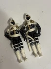 2 Vintage Hasbro 1991 3.75" Gi Joe Ninja Force Storm Shadow Leader Action Figure