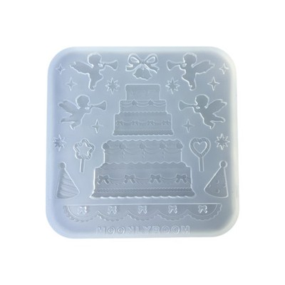 Multilayer Cake Accessories Silicone Mold Epoxy Mould for Jewelry Enthusiasts
