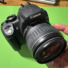 Canon Eos Rebel XT Camera W 18-55mm Lens DS126071 Japan Untested 