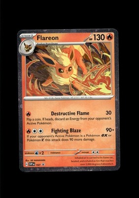 SV: Scarlet & Violet Promo Cards #167 Flareon Cosmo Holo