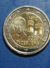 2 Euro Luxemburg 2022 Flagge 