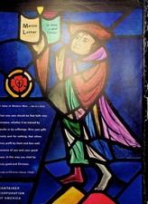 Original 1959 Vintage Print Ad: Container Co of America Ft. Martin Luther