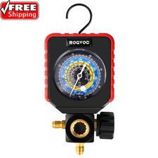 Single Manifold Gauge, HVAC 2-Way Refrigerants Gauges  for R22/R32/R410A/R134A