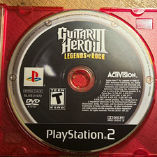 Activision Guitar Hero III: Legends of Rock PS2 Disc Only T NTSC-U/C/TESTED 