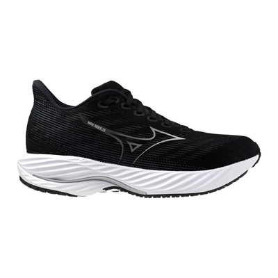 Women's Mizuno Wave Rider 28, Black/Harbor Mist, 9 D Wide US | eBay