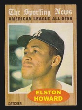 ELSTON HOWARD ALL STAR yankees 1962 TOPPS #473 VG-EX NO CREASES