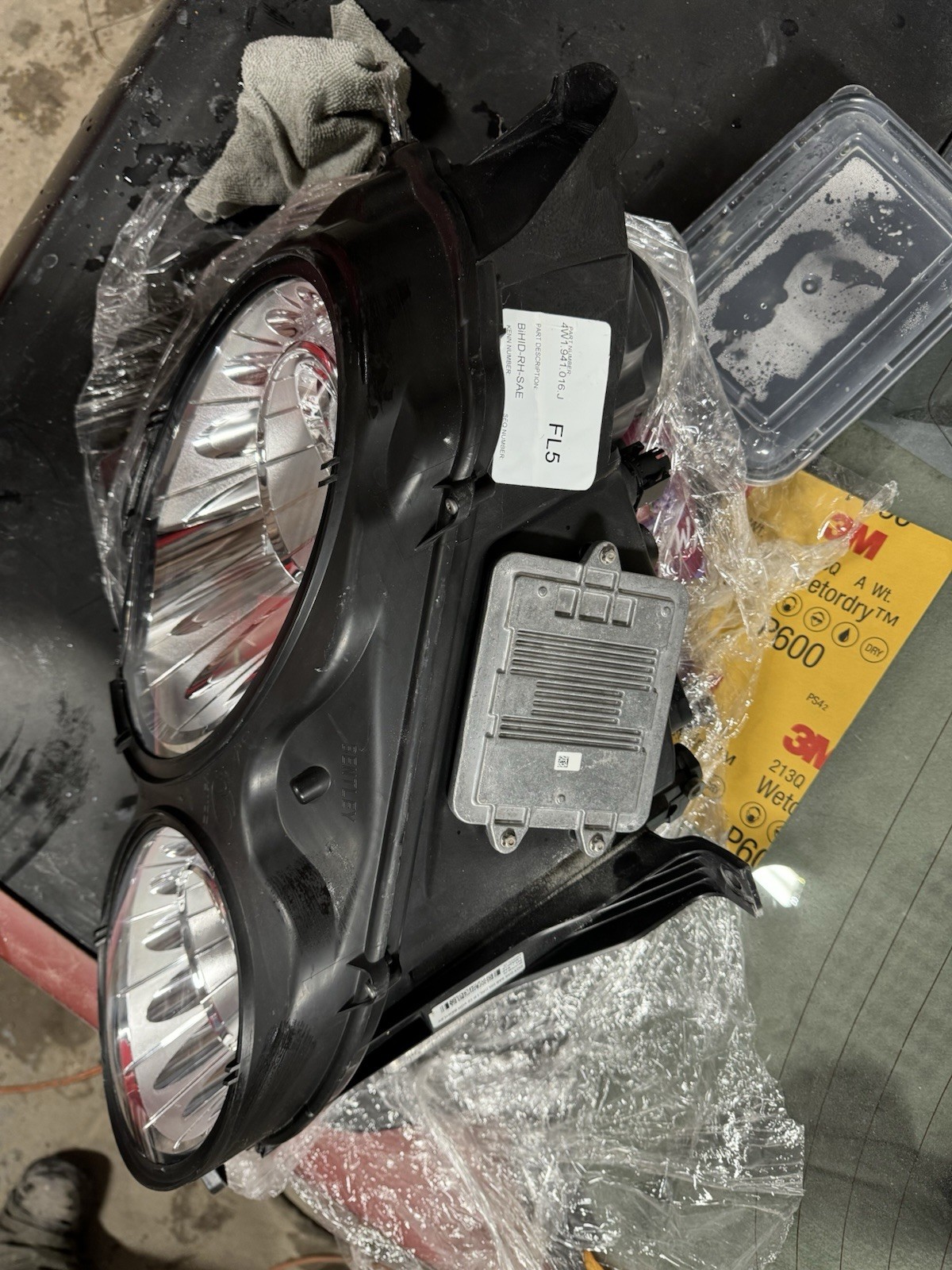 Bentley Flying Spur Headlight Right Side OEM 2013-2018