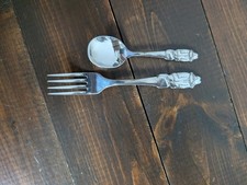Eden Paddington TM Oneida Stainless Paddington Bear Child's Fork and Spoon