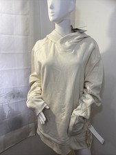 Image of Adidas  Terrex Hs1 Hoodie Sweatshirt Loose Fit  Pullover Natural Fiber Size M