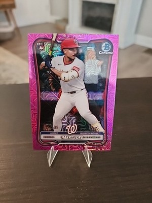 2026 Bowman - Harry Ford #84 Chrome Pink Mojo Refractor /199 (RC)