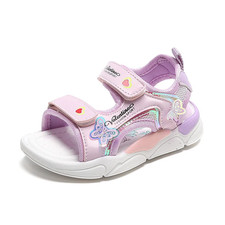 Sandalias Princess Sandals Summer New Cartoon Girl Shoe Soft Sole Baby Sandals F