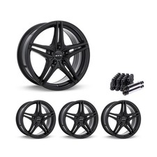 Set Of 4 16 Black Alloy Wheel Rims 5x114.3 Fits Nissan Altima Rtxs2 5lug Set Of 4 16 Black Alloy Wheel Rims 5x114.3 Fits Nissan Altima Rtxs2 5lug