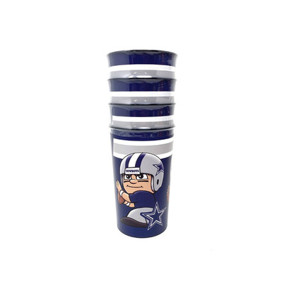 Dallas Cowboys Party Becher (4er-Set) 650ml