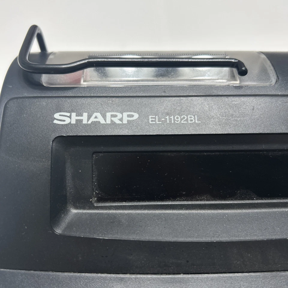 Calculadora científica Sharp EL-1192BL impresión a 2 colores máquina de adición de 12 dígitos Foto 2 de 3