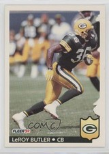 1992 Fleer LeRoy Butler #128 HOF 08t7
