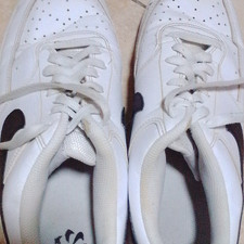 Nike Herren Sneaker Low Top Schnürung Weiß/...