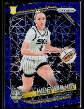 2025 Panini Prizm WNBA #2 Hailey Van Lith Blue Velocity Prizms