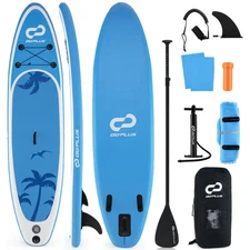Inflatable Stand Up Paddle Board W/ Including Paddle Premium SUP Accessories