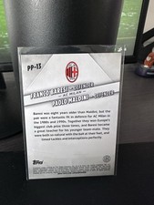 Vieille Vignette Panini Franco Baresi Milan AC 84/85 – Collector Sous Toploader