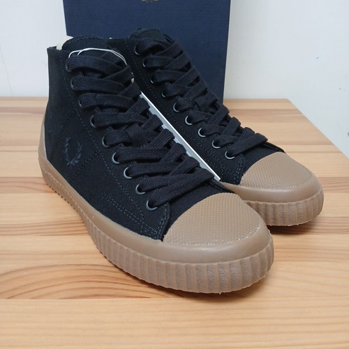 Fred Perry Margaret Howell Hughes Mid Cut SB5911 Black Gum Mens UK 5 Terraces - Picture 7 of 18