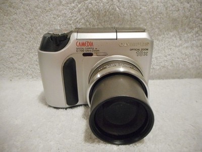 Olympus CAMEDIA C-700 Ultra Zoom 2.1MP Digital Camera - Stuck Lens