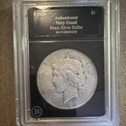 1926 Peace Silver Dollar B Certified Very Good Grade Circulated $1 Coin