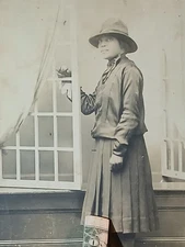 Antique African American Photos*BLACK EXCELLENCE *STUNNING BLACK OUTFIT 