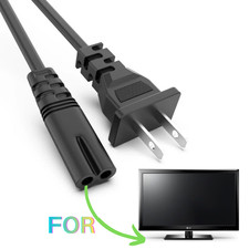 5ft AC Power Cord Cable For LG 42LS3400 32LS3500 32CS460 32CS560 42CS560 LCD TV