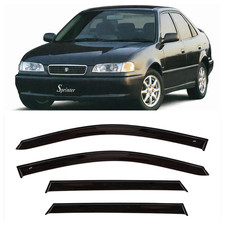 Tape-on Window Visors Rain Guards Fit Toyota Sprinter Ae110 Sd Wind Deflectors