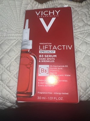 VICHY LABORATORIES LIFTACTIV SPECIALIST B3 SERUM DARK SPOTS WRINKLES 03-2027 NIB