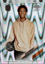 2021-22 Topps Chrome Overtime Elite Jaylen Martin #73 RayWave Refractor 4B