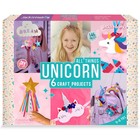 jackinthebox Unicorn Crafts for Kids Ages 5-8, 6-in-1 Gifts for Girls, Craft Kit