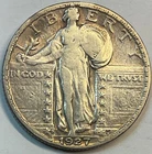 1927-S, Standing Liberty Quarter, Very Fine Circulated Coin, Store #QR1172
