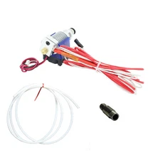 12V V6 J-head Bowden Hotend Kit 1.75 + All Metal Throat + 1M Tubing USA Ship