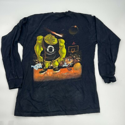Vintage 1996 Space Jam Looney Tunes Taz Monstars Shirt Men's Vintage 1996 Space Jam Looney Tunes Taz Monstars Shirt Men's