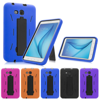 Hybrid Tough Hard Stand Case for Samsung Galaxy Tab 3 E Lite 7.0 Case T110 T113