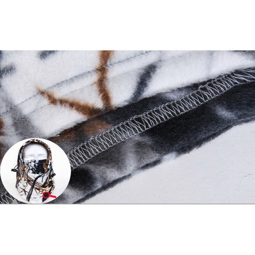 Winter Fleece Balaclava UV Sun Protection Warmer Face Masks for Ski Face Cover - Picture 13 of 31