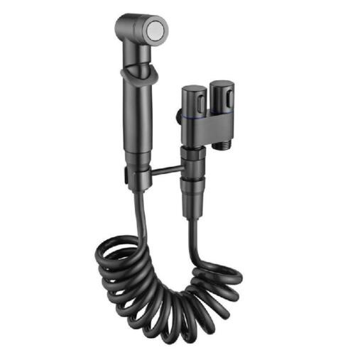 Hygienic Shower For Bathroom-Toilet Bidet Shower Head Double Outlet - Picture 10 of 10