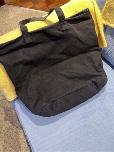 Zipped Cotton large Bag - Picture 4 of 5